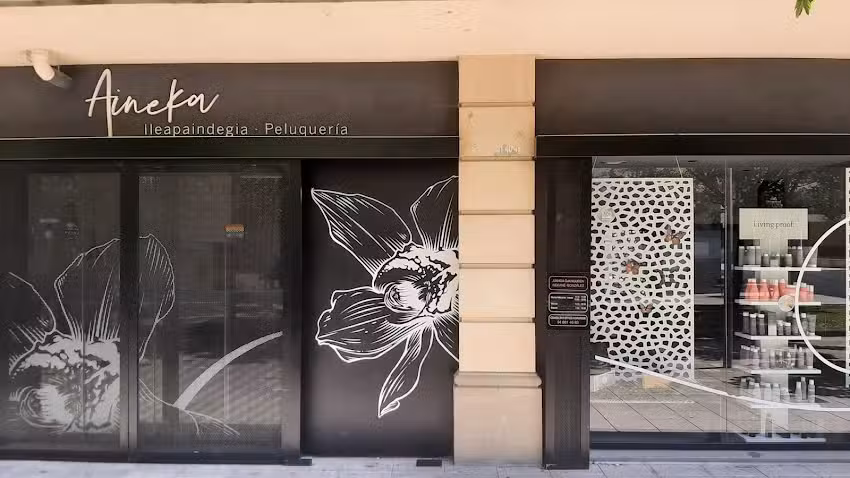 Aineka ileapaindegia peluqueria