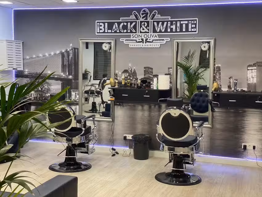Barber Shop Black&White