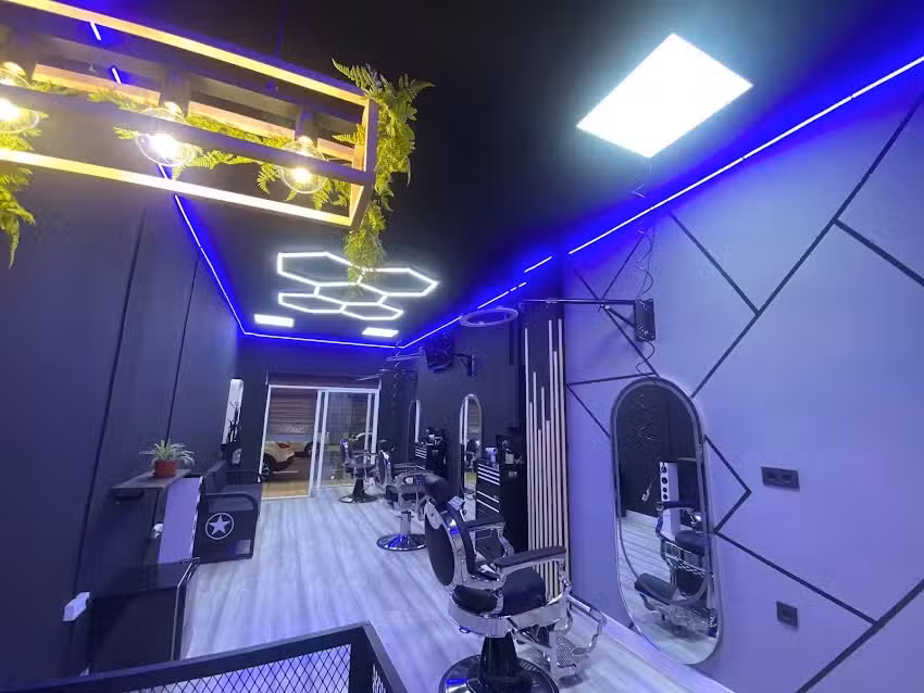 barber shop luminous