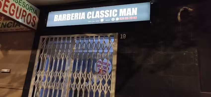 Barbería Classic man