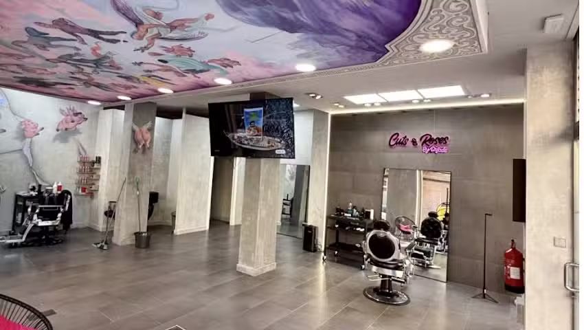 Barberia Cuts & Roses by drfade