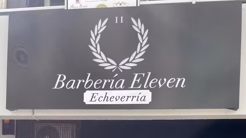 Barbería eleven Echeverría