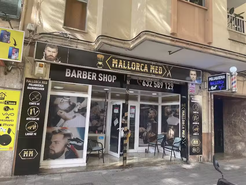 Barber&iacute;a shop Mallorca med
