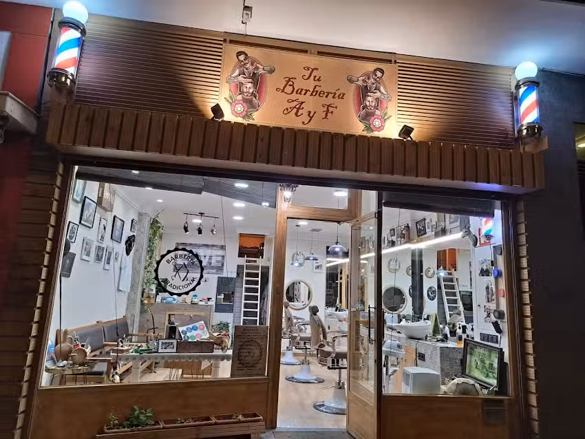 Barberia y peluquer&iacute;a A y F