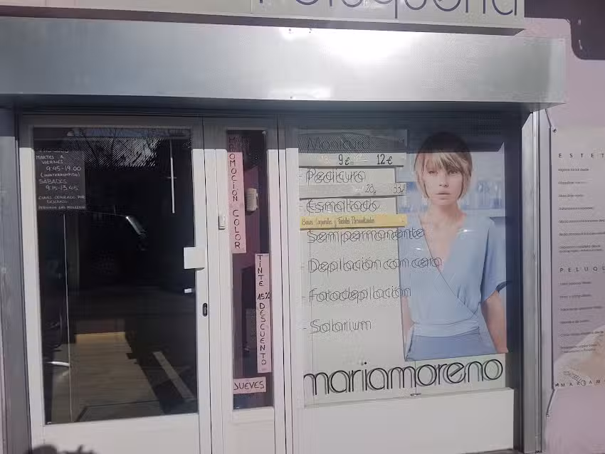 Centro de Est&eacute;tica y Peluqueria Mar&iacute;a Moreno
