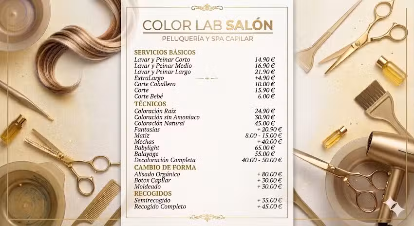 Color Lab Sal&oacute;n Peluquer&iacute;a y Spa capilar by Nerea