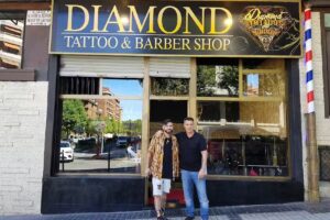 Diamond tattoo and barbershop