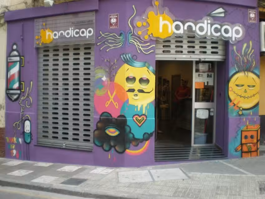 Handicap peluqueria + arte
