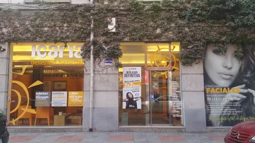ICARIA | Centro Estética LEÓN – San Agustín | Depilación láser, solarium, tratamientos faciales y corporales.