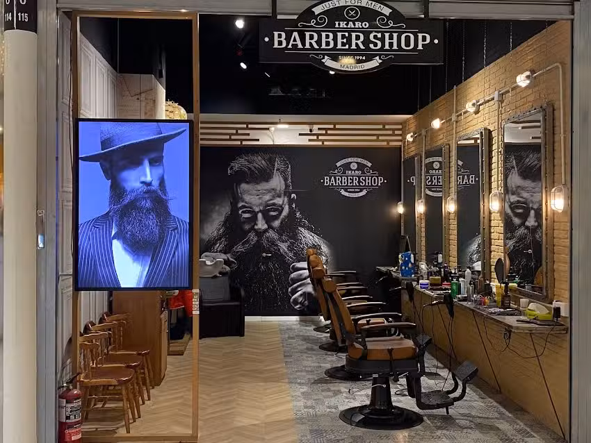 Ikaro Barbershop la Vaguada