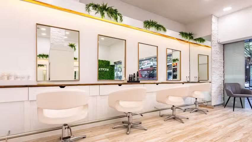 MENTA beauty place | Peluquer&iacute;a Vallehermoso