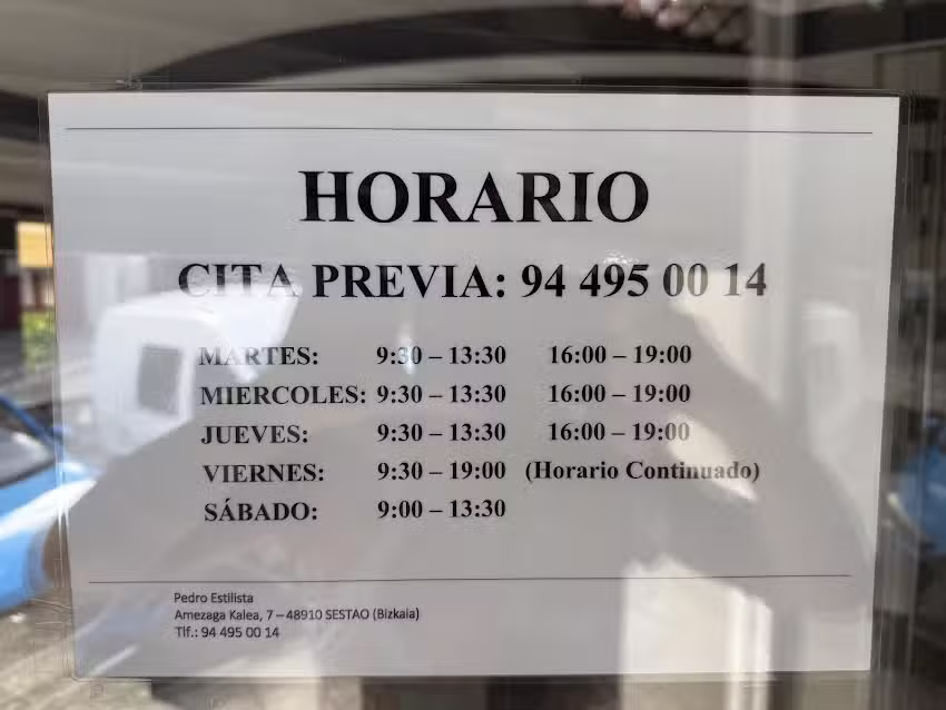 Pedro González Estilista