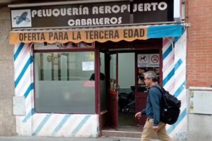 Peluquería Aeropuerto de caballeros