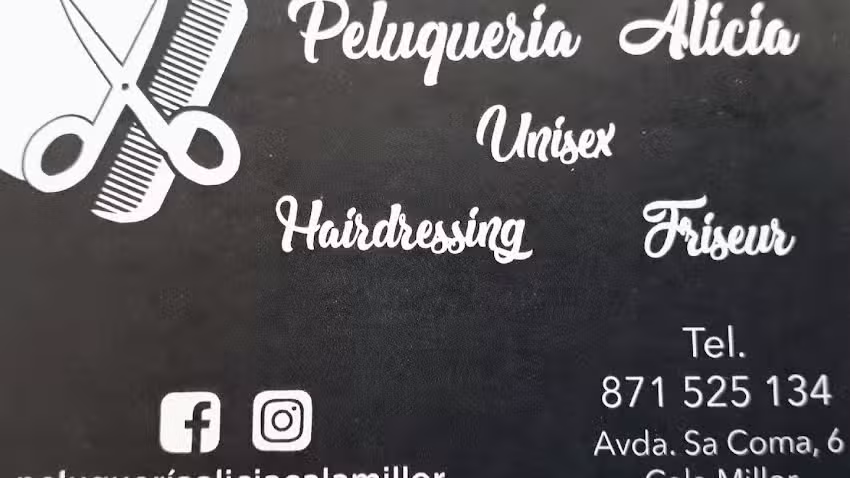Peluquer&iacute;a Alicia Cala Millor