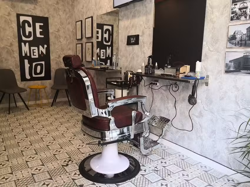 Peluqueria Barberia Cemento