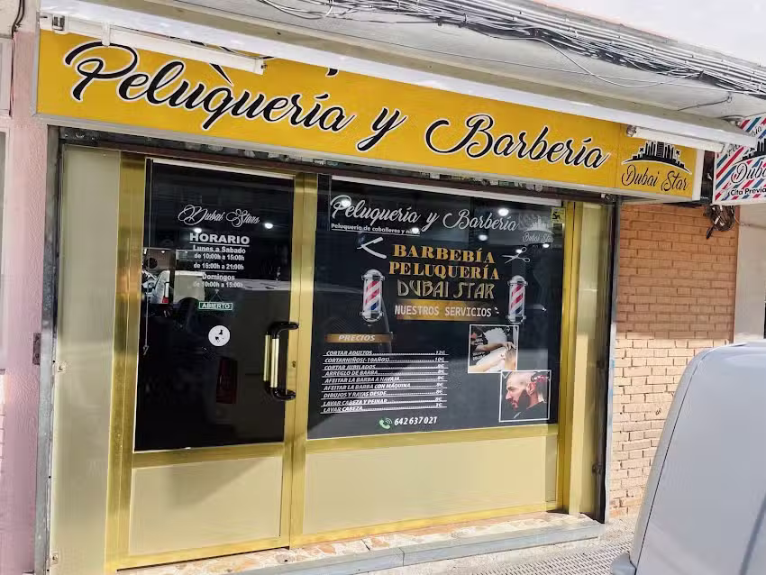 Peluqueria & Barber&iacute;a Dubai Star Coslada