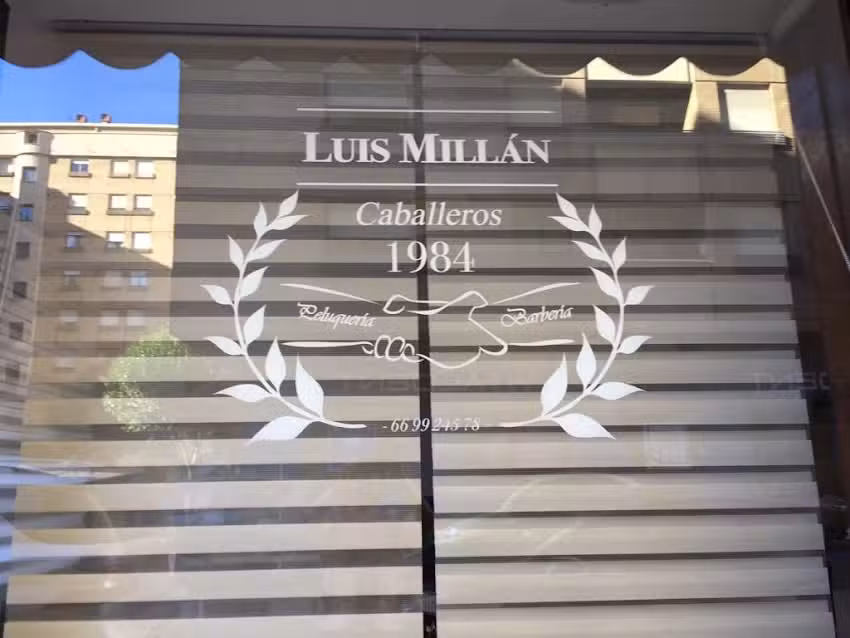 Peluquer&iacute;a-Barber&iacute;a 💈 Luis Mill&aacute;n
