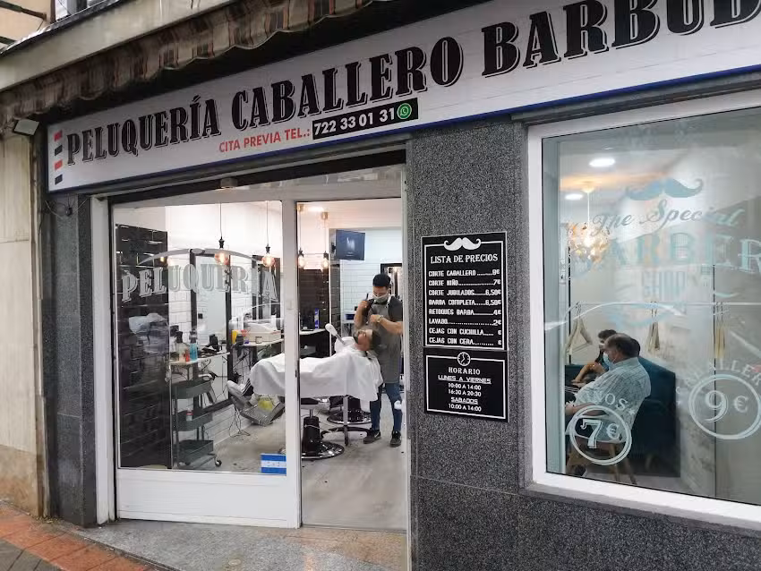 PELUQUER&Iacute;A CABALLERO BARBUDO