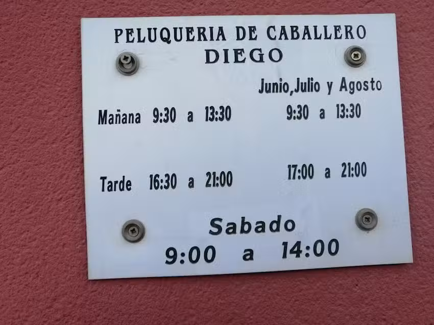Peluquería Diego