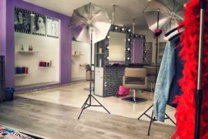 peluquería escena