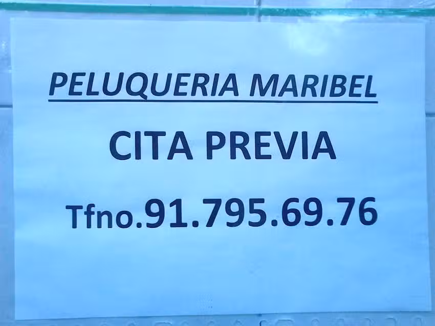 Peluquería Maribel