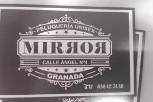 Peluqueria Mirror