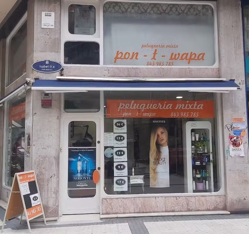 Peluquer&iacute;a Mixta Pon &ndash; T &ndash; Wap@