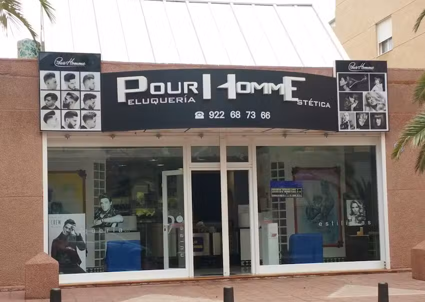 Peluquer&iacute;a Pour Homme A&ntilde;aza
