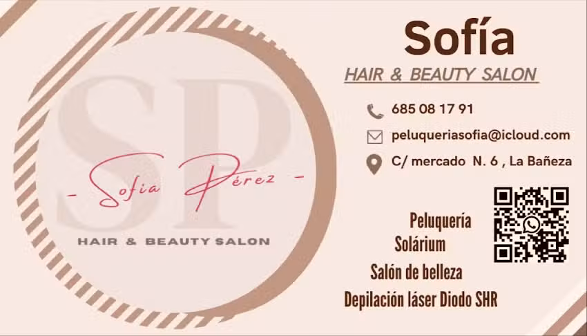 Peluquer&iacute;a Sof&iacute;a &bull; Depilaci&oacute;n L&aacute;ser de Diodo , Sal&oacute;n de Belleza