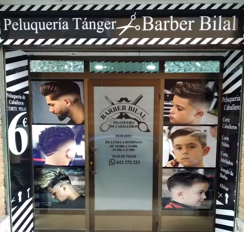 Peluquer&iacute;a Tanger Barber Bilal
