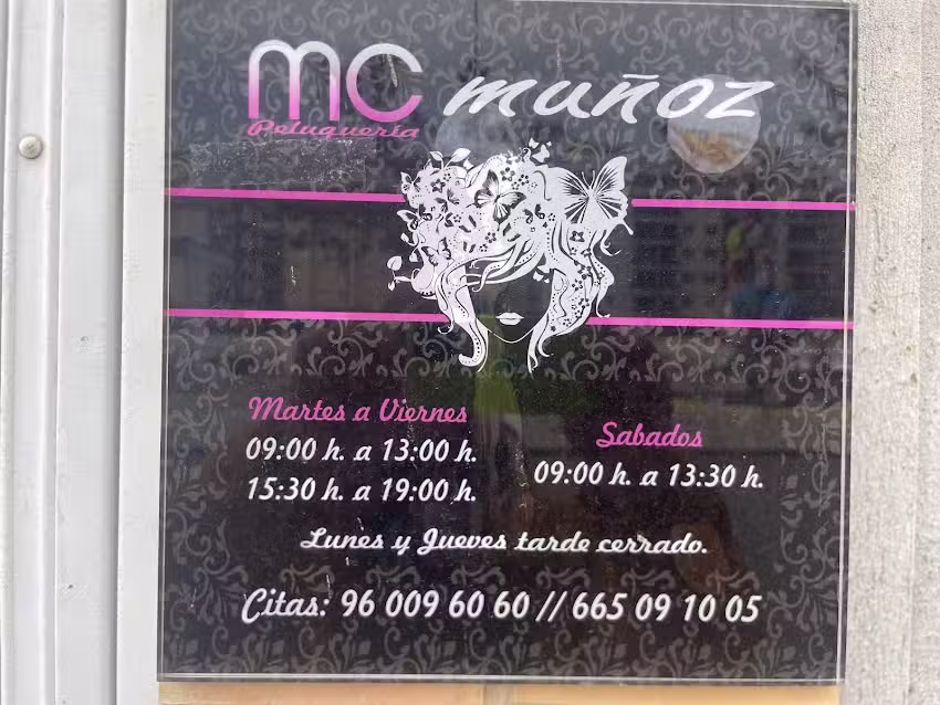 Peluqueria Unisex M.C.Mu&ntilde;oz