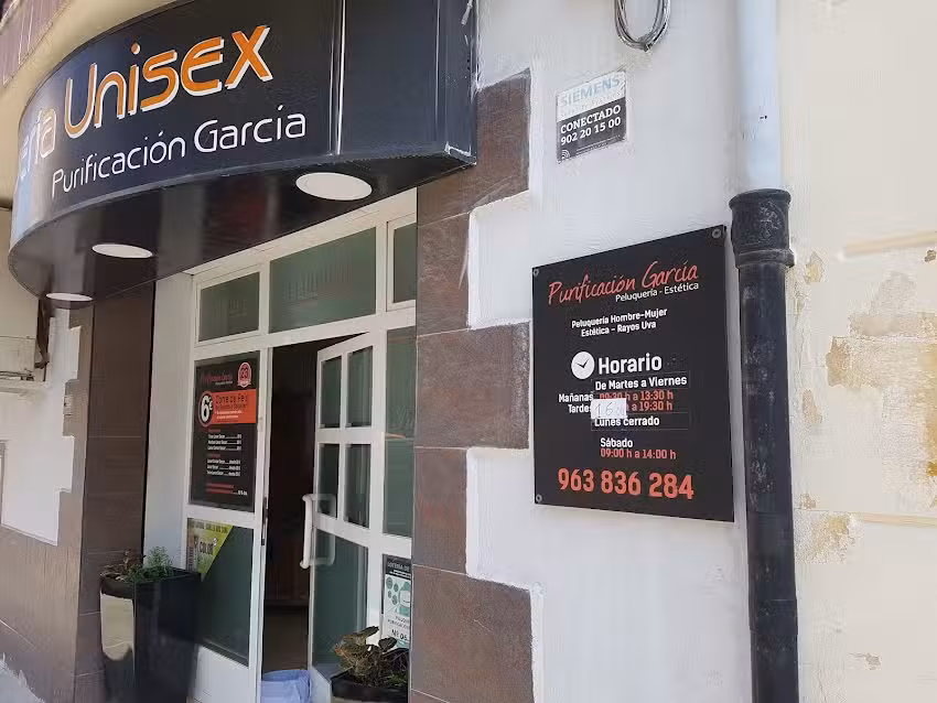 Peluquer&iacute;a Unisex Purificaci&oacute;n Garc&iacute;a