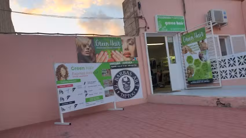 Peluqueria Y Estetica Green Hair