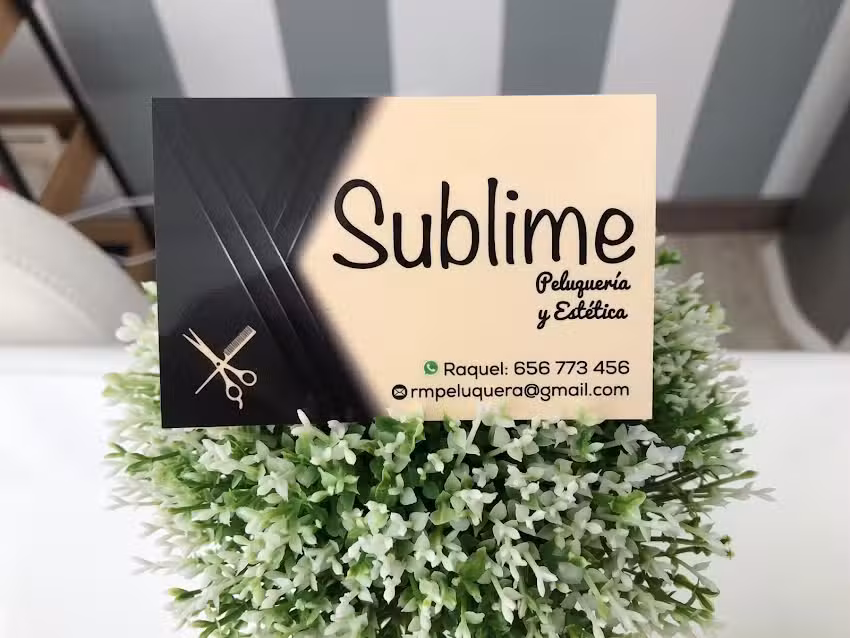 Peluquer&iacute;a Y Est&eacute;tica Sublime