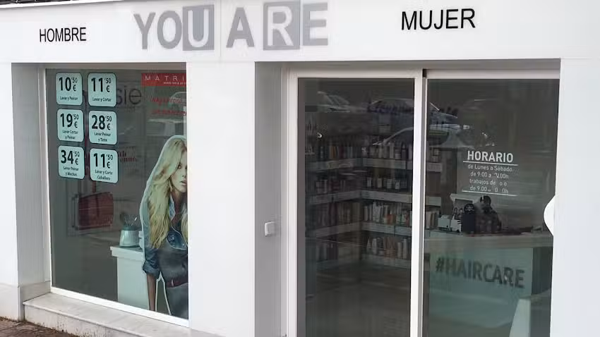 Peluquer&iacute;a YOU ARE