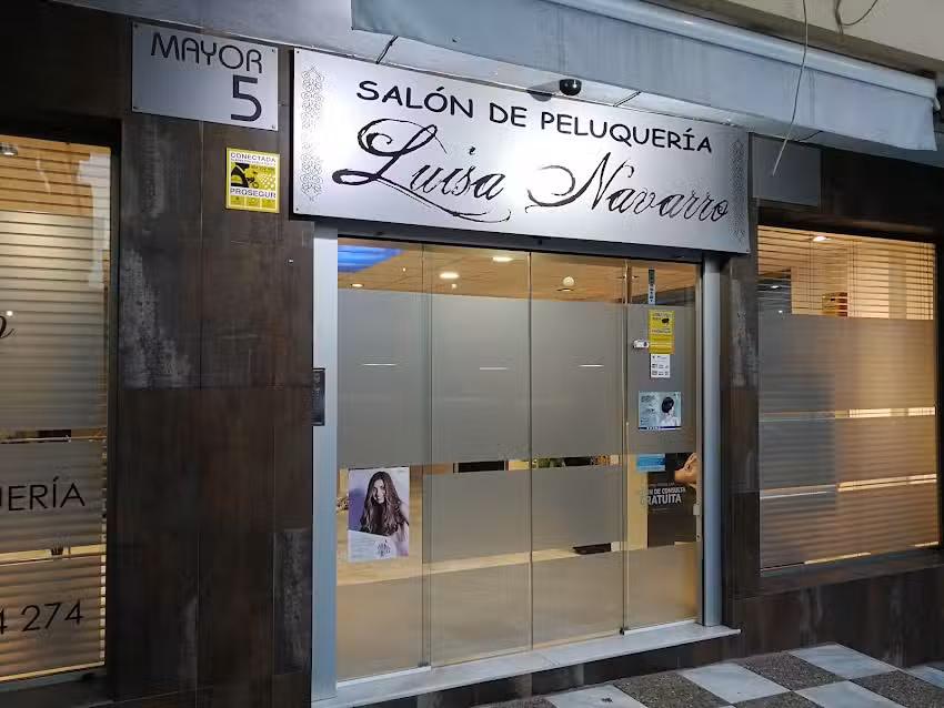 Sal&oacute;n de peluquer&iacute;a Luisa Navarro