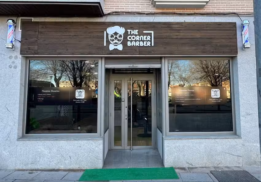 The corner barber