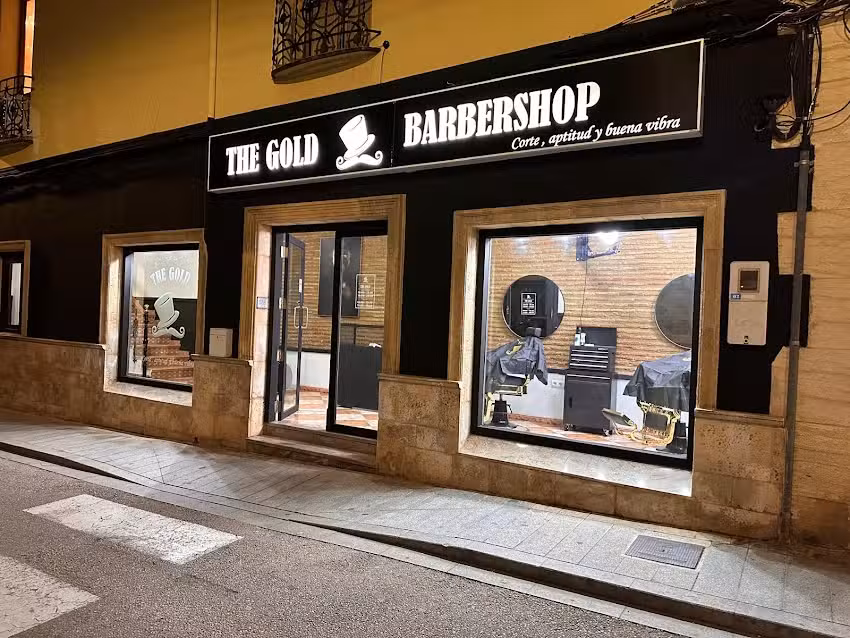 The gold barbershop