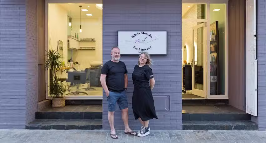toni devesa y silvia moncho estilistes