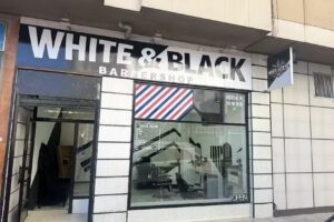 White & black